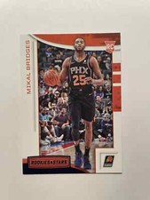 2018-19 Panini Chronicles Rookies & Stars #603 Mikal Bridges Blue /99 SP Suns RC