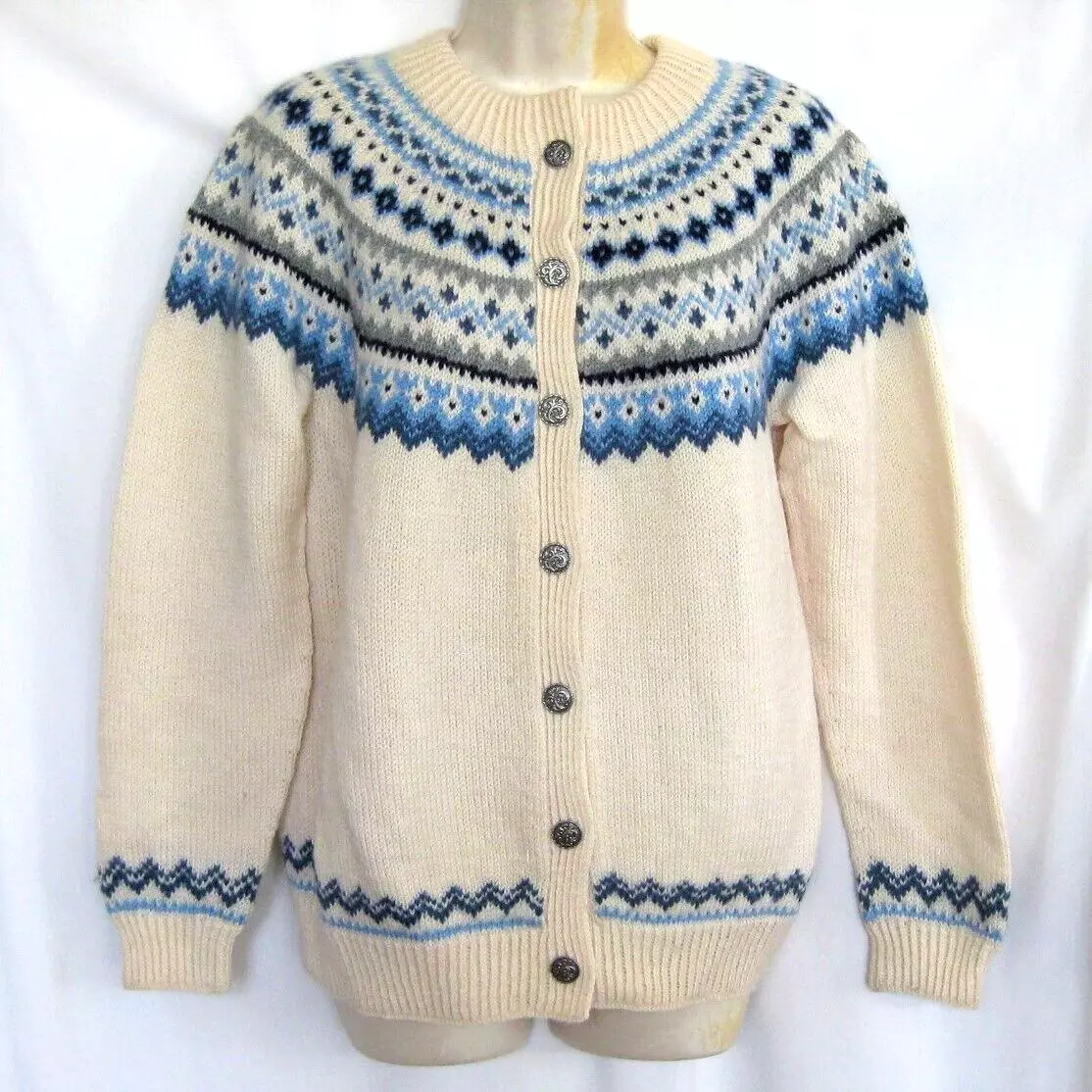 Norwegian fair top isle sweaters