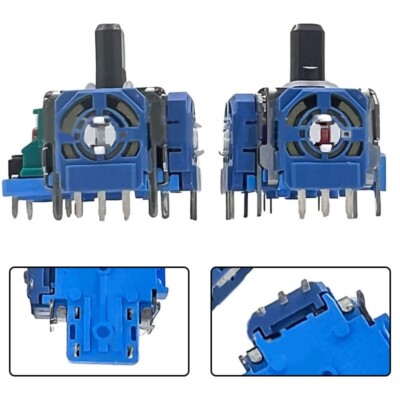 Anpassbarer 2K3 Ohm Joystick für Playstation 5 Controller in Grün und Blau