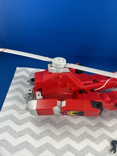 1985 Bandai Powerbots Flybot Transforming Helicopter Incomplete For PARTS Repair - Picture 13 of 17