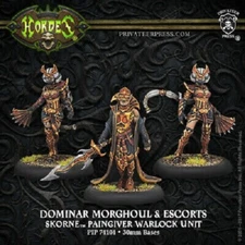 Hordes Skorne Dominar Morghol Warlock Unit PIP74104 Privateer Press 