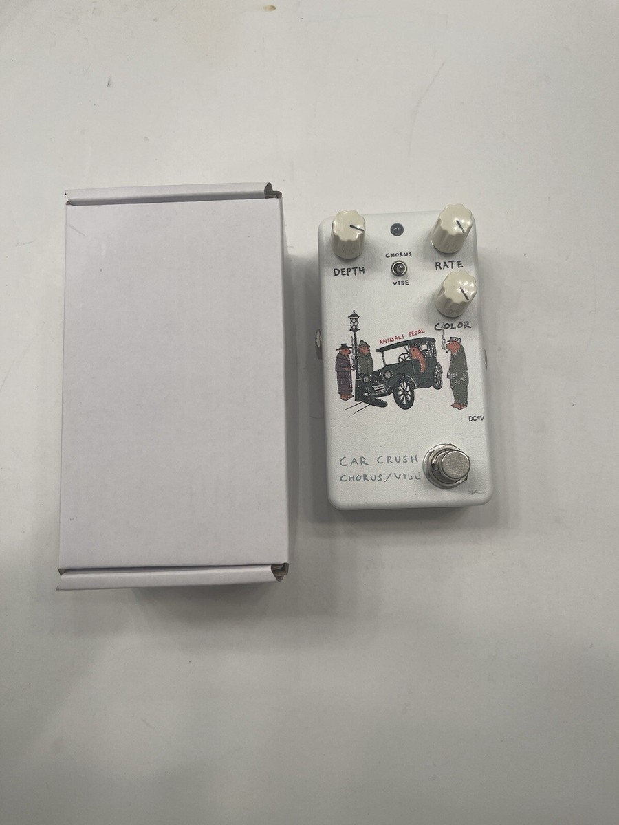 Animals Pedal Car Crush Chorus / Vibe Vibrato Guitar Effect