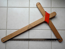 RARE Bob Dustrude Collapsible Triangle Folding Camping Saw NEW