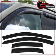 Fits 98-01 Nissan Altima Acrylic Side Window Visors Sun Rain Deflectors 4PCS