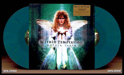 WITHIN TEMPTATION Mother Earth 2LP on GREEN MARBLE VINYL New DELUXE EDITION