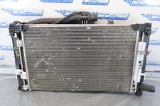 2011 MITSUBISHI LANCER EVOLUTION X GSR OEM RADIATOR COOLING FAN AC CONDENSER#647