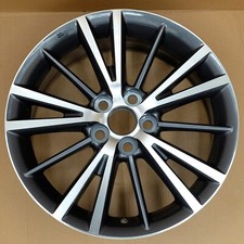 For Toyota Corolla OEM Design Wheel 16" 16X6.5 14-19 Machined GREY Rim 75150B