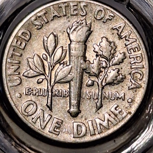1972 D Roosevelt Dime Multi-Error Coin - Picture 2 of 4