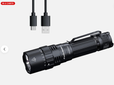Fenix PD40R v3.0 3000 Lumen USB-C Rechargeable LED Flashlight