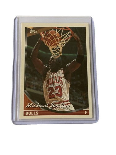 MICHAEL JORDAN 1993-94 Rare Air PROMO CARD Barons /10000 Scratch On Case