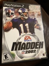 Madden NFL 2002 - Electronic Arts Football - Sony PlayStation 2 PS2 No Manual