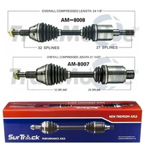 For Dodge Nitro Jeep Liberty 07-11 Pair of Front CV Axle Shafts SurTrack Set