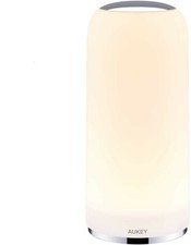 AUKEY Bedside Lamp Touch-Sensitive Table Lamp with Dimmable Warm White Light New