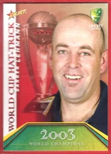 2007-08 SELECT CARD [CRICKET 2003 WORLD CUP HAT TRICK] - WSC25 Darren LEHMANN