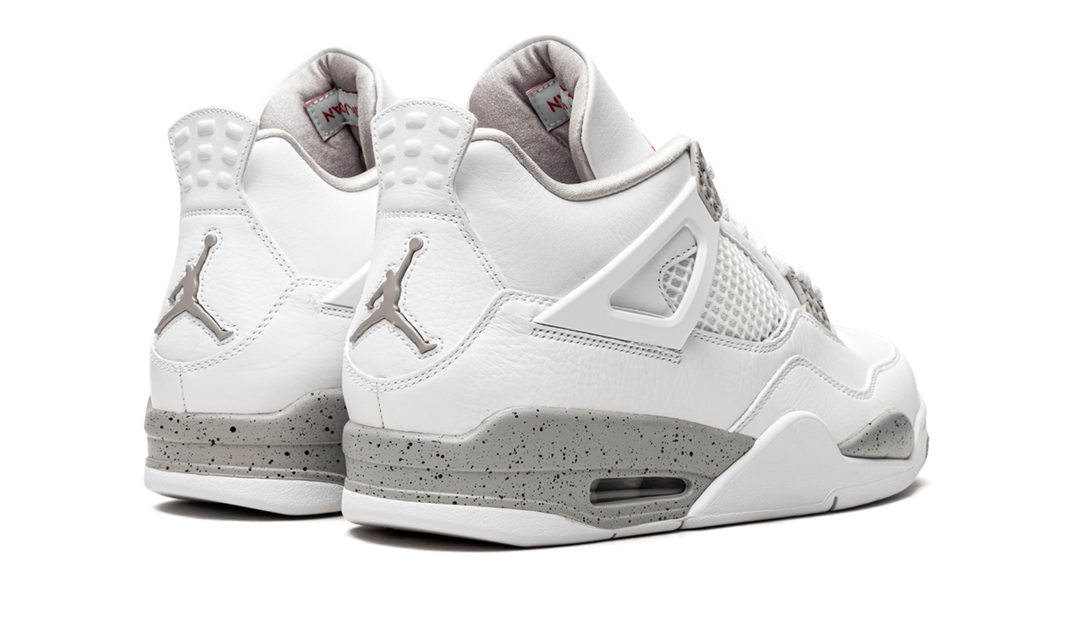 Nike Men's Air Jordan 4 Retro White Oreo CT8527-100 Fashion Shoes