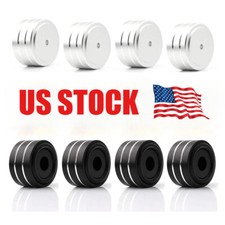 4PCS/Set HIFI 40x20mm Aluminium Audio Speaker Subwoofer Isolation Foot Pad Stand