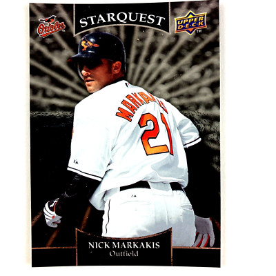 Nick Markakis 2009 Upper Deck Starquest Blue #49 MLB Baltimore Orioles