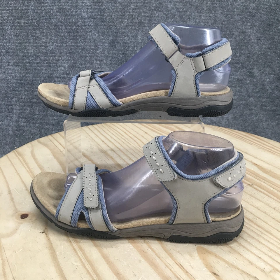 G.H Bass & Co. 凉鞋女式 9 M Ping 绑带多色皮革露趾 — 第 2/4 张图片