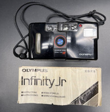 Olympus Infinity Jr. 35mm Point  Shoot Film Camera Missing Battery Door