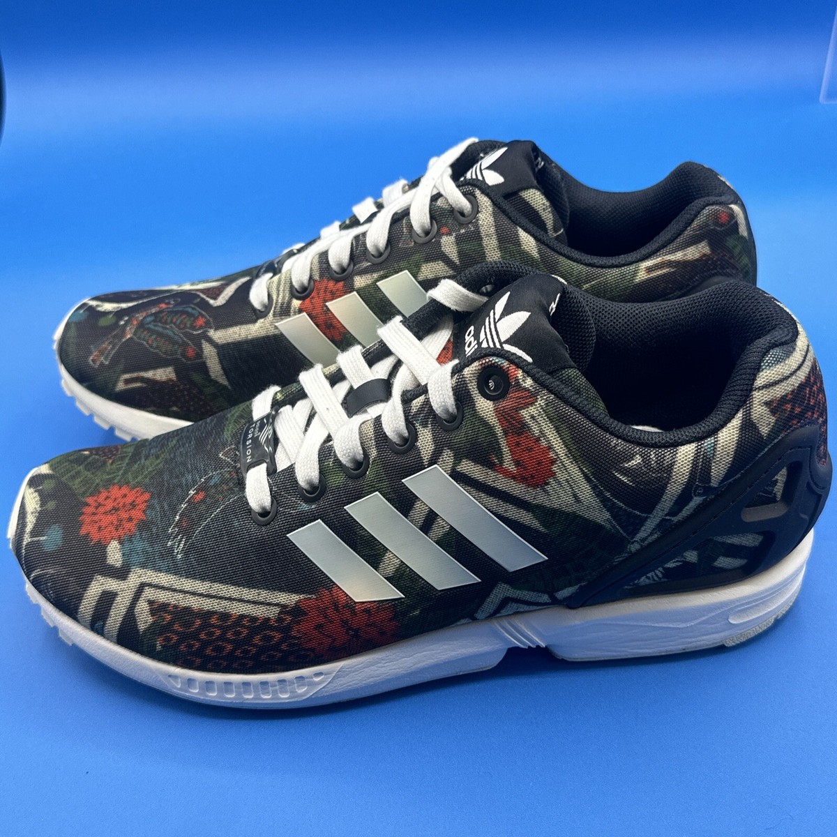 スニーカー CHECK SNEAKERS Size 8 - adidas ZX Flux Multicolor - B25484 for sale online