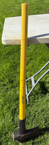 Craftsman Maul Wood Splitter Axe 35” Handle Steel Log Splitter Blade