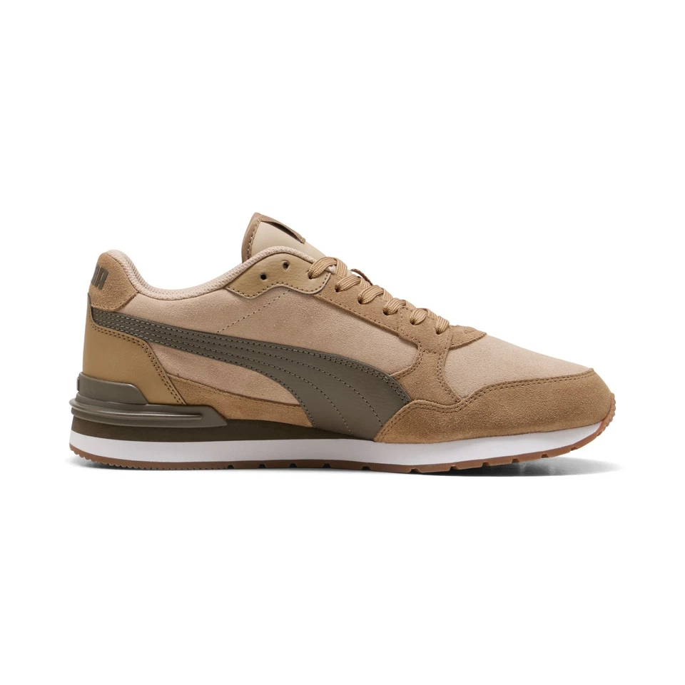 Puma ST Runner v4 SD Sneaker Unisexe En Cuir Chaussures 399665 17 Marron - Photo 3/4
