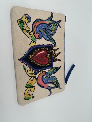 Brighton Tom Clancy Love of Art  Zippered Cosmeti/Storage Pouch 2019