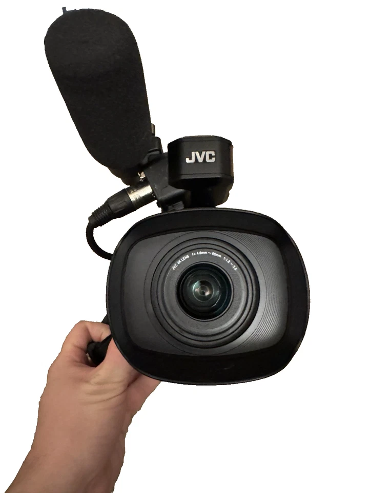 JVC GY-HM170U 4K Camcorder with Bag, Microphone, Charger, and Battery - Image 2 of 4