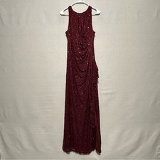 Alex Evenings Sequin Lace Dress - size 8