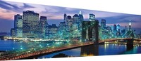 5D Diamond Painting Xxl 40X90Cm Stadtnachtansicht Diy Kunst Set