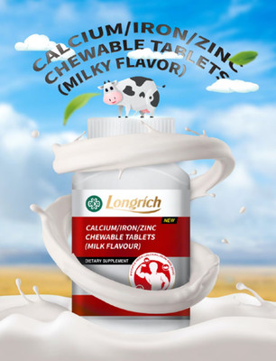 Longrich Calcium   Bone Strength, Joint Support & Vitality Supplement (100)