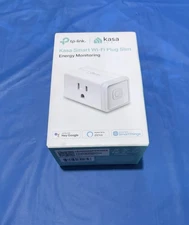 Kasa Smart Plug Mini with Energy Monitoring, Smart Home Wi-Fi Outlet