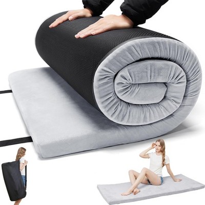 TokSay Foam Camping Mattress Portable Roll Up Sleeping Pad Car Tent Cot Floor