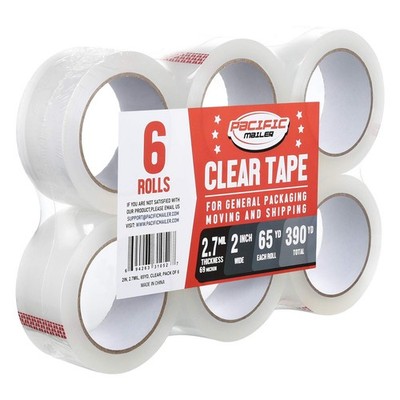 Clear Packing Tape, Heavy Duty Packaging Carton Tape for Shipping Packaing Mo...