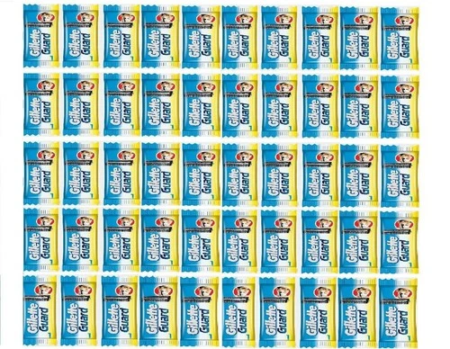 Gillette Guard Blades 104 Cartridges With Single Blade System
