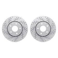 For Mazda 6 20-21 R1 Concepts Drilled & Slotted Front Brake Rotor Set