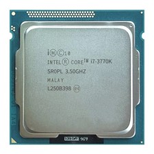 Intel i7 3770K CPU 4 Core LGA 1155 3.5GHz 8MB Cache With HD Graphic 4000 TDP 77W