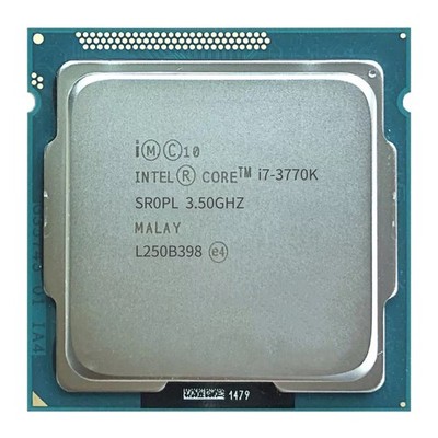 Intel i7 3770K CPU 4 Core LGA 1155 3.5GHz 8MB Cache With HD Graphic 4000 TDP 77W