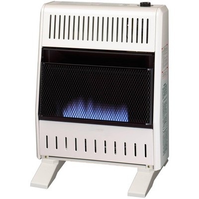 ML200TBA-B Ventless Propane Gas Blue Flame Space Heater with Thermostat Contr...