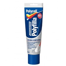 Polycell Advanced Polyfilla 200ml White Filler Interior Ready Mixed Quick Drying
