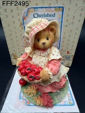 1997 Enesco Cherished Teddies Hannah "Autumn Brings A Season Of Thanksgiving"