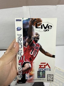 NBA Live 98 (Sega Saturn, 1998) Completo CIB TESTATO!