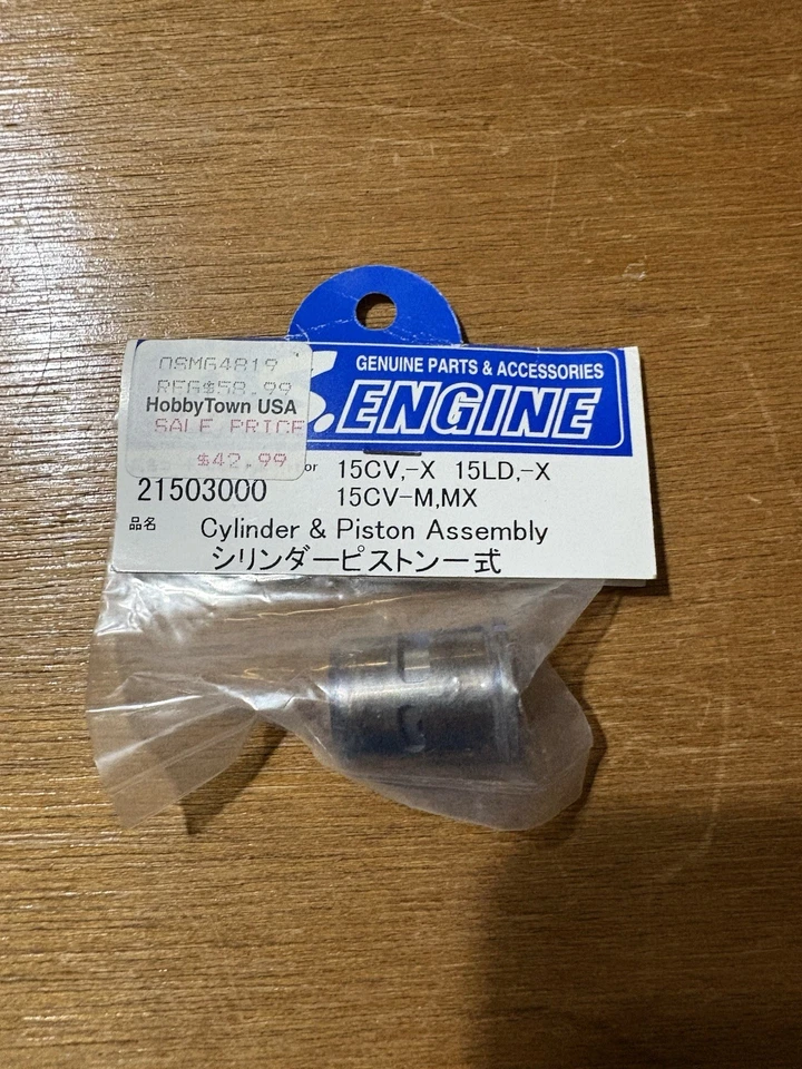 Oldtimer Zylinder und Kolben Baugruppe O.S. Motoren NOS