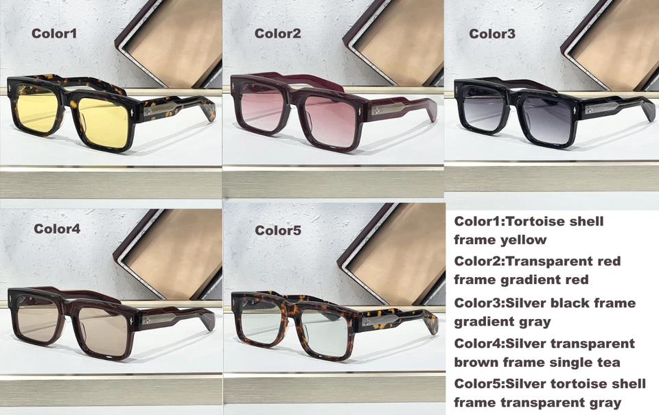 JACQUES MARIE MAGE HEMMINGS SUNGLASSES Size 55-22-146 - Image 2 of 4