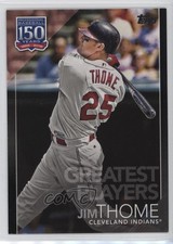 2019 Update 150 Years of Professional Baseball Black 154/299 Jim Thome HOF 0u0