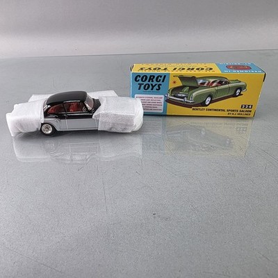 CORGI TOYS Bentley Continental Sports Saloon 1:46 #224 Re-issue