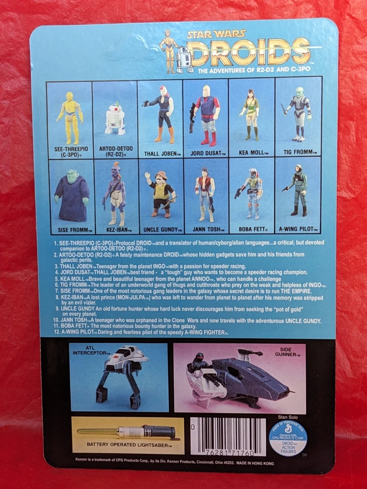 🔴⚪ Vintage Style Star Wars R5D4 Droids Stan Solo ⚪🔴 - Image 3 of 4