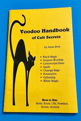 Voodoo Handbook of Cult Secrets by Anna Riva: brand new