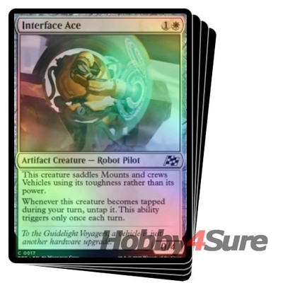 Foil Interface Ace X4 M/NM Magic: The Gathering MTG Aetherdrift