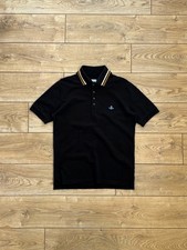 Vivienne Westwood Luxury Polo Shirt Short Sleeve Black Size L